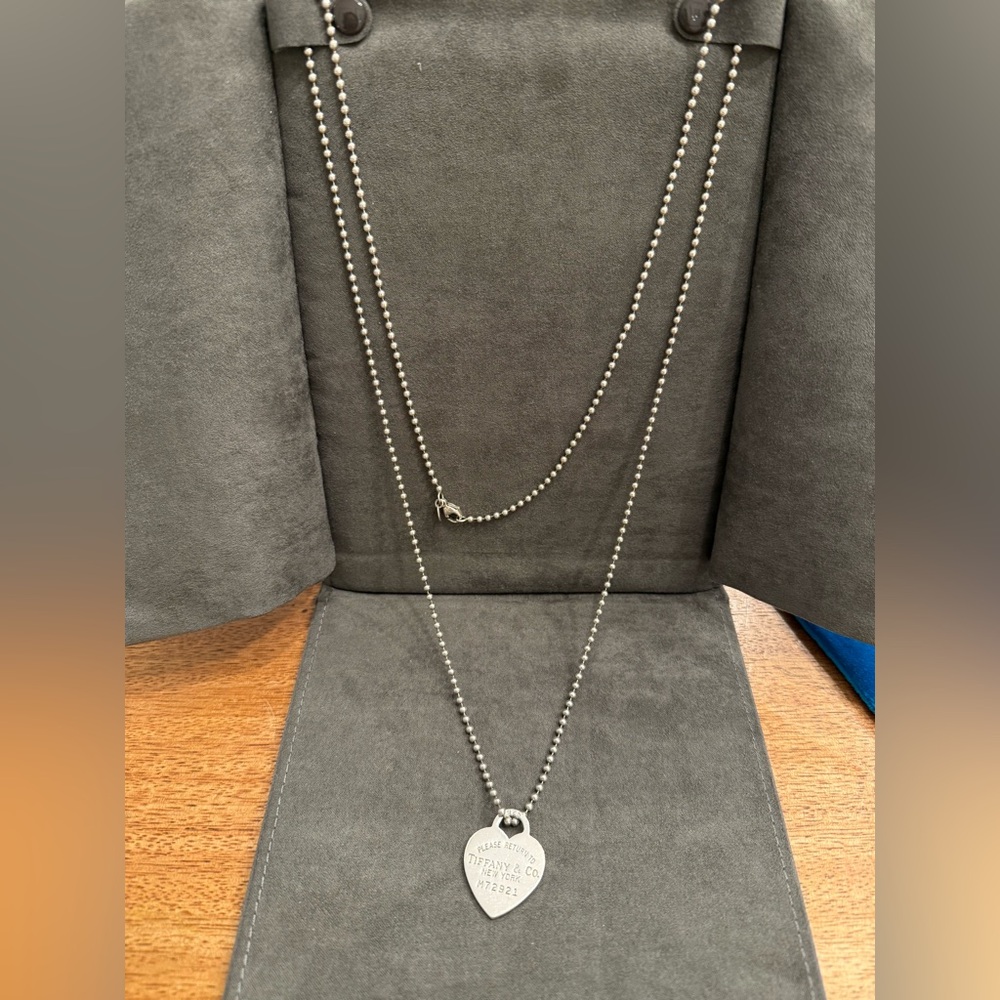 Tiffany & Co. Heart Tag Pendant Necklace